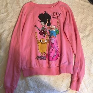 BUBBLEGUM PINK Adventure time Sweatshirt