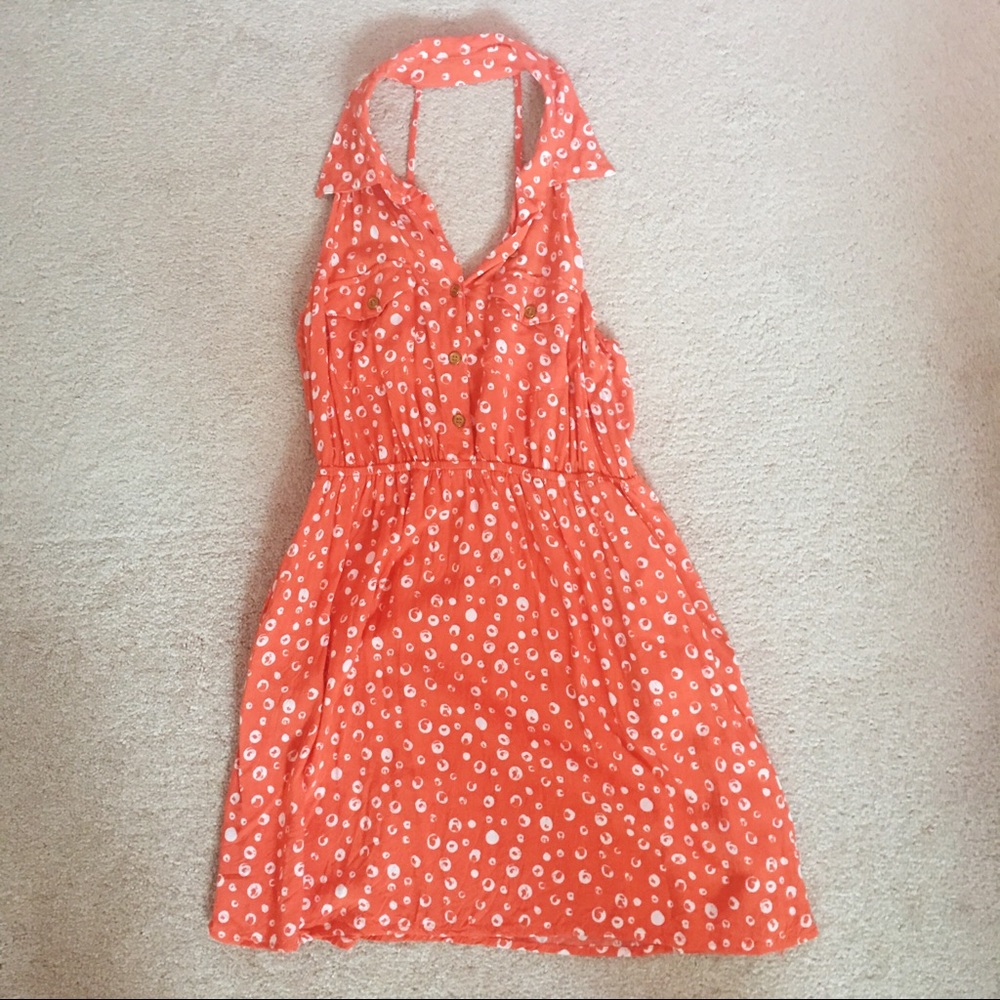 Collar Sleeveless Dress