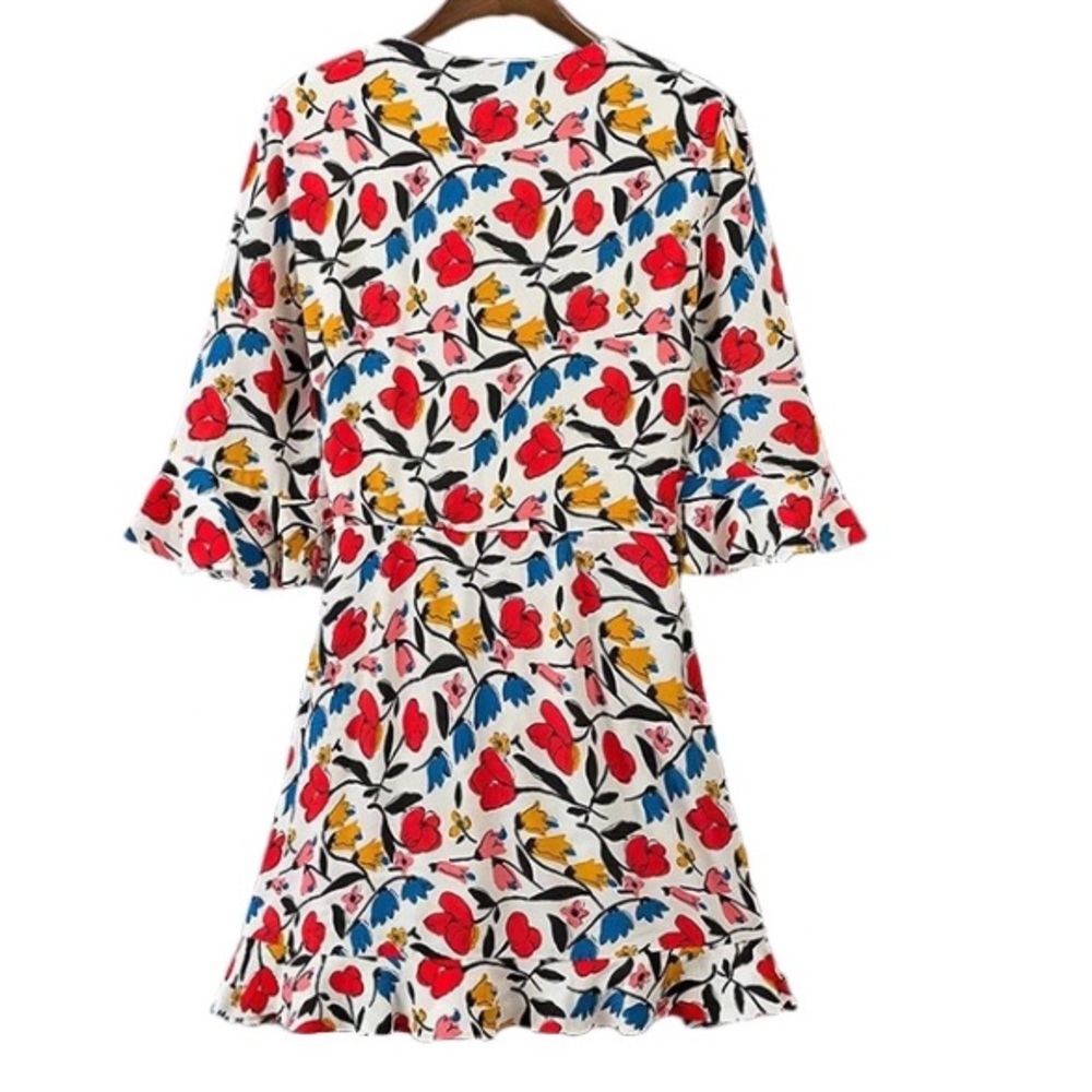 Sweet Ruffles Floral Romper - Picture 2 of 4