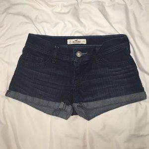 Hollister jean shorts