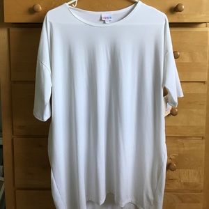 Lularoe white Irma XS, New with tags