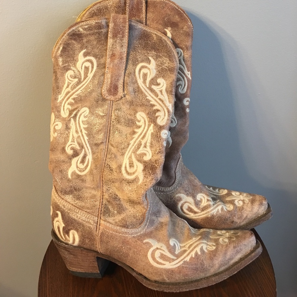 Corral Leather Cowboy Boots