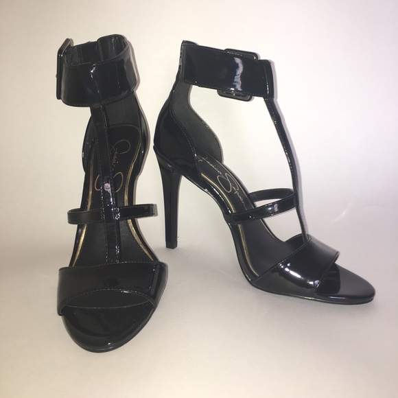 Jessica Simpson Black Heels - Picture 1 of 3