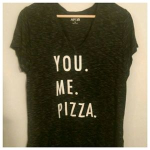 XL Apt. 9 You. Me. Pizza. Graphic Tee