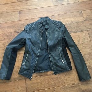 Express Faux Leather Jacket | Size M | Like New!