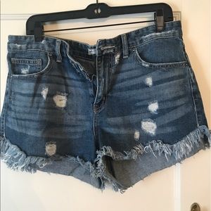 Free People Denim Cutoffs
