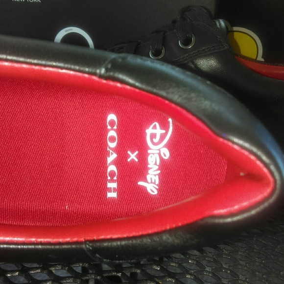 PRICE DROP. Coach Mickey Mouse Disney Sneakers - Picture 4 of 8