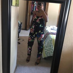 Floral jumpsuit