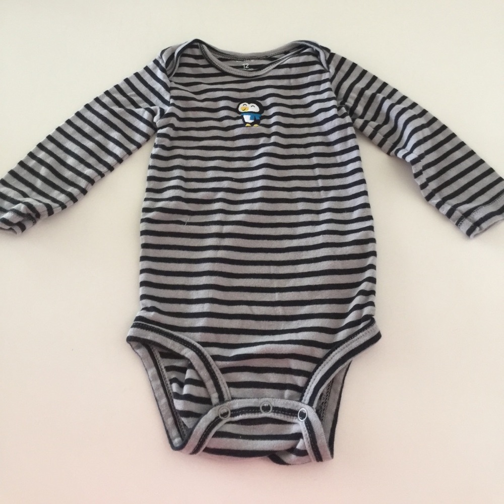 Carters! Baby boy penguin bodysuit