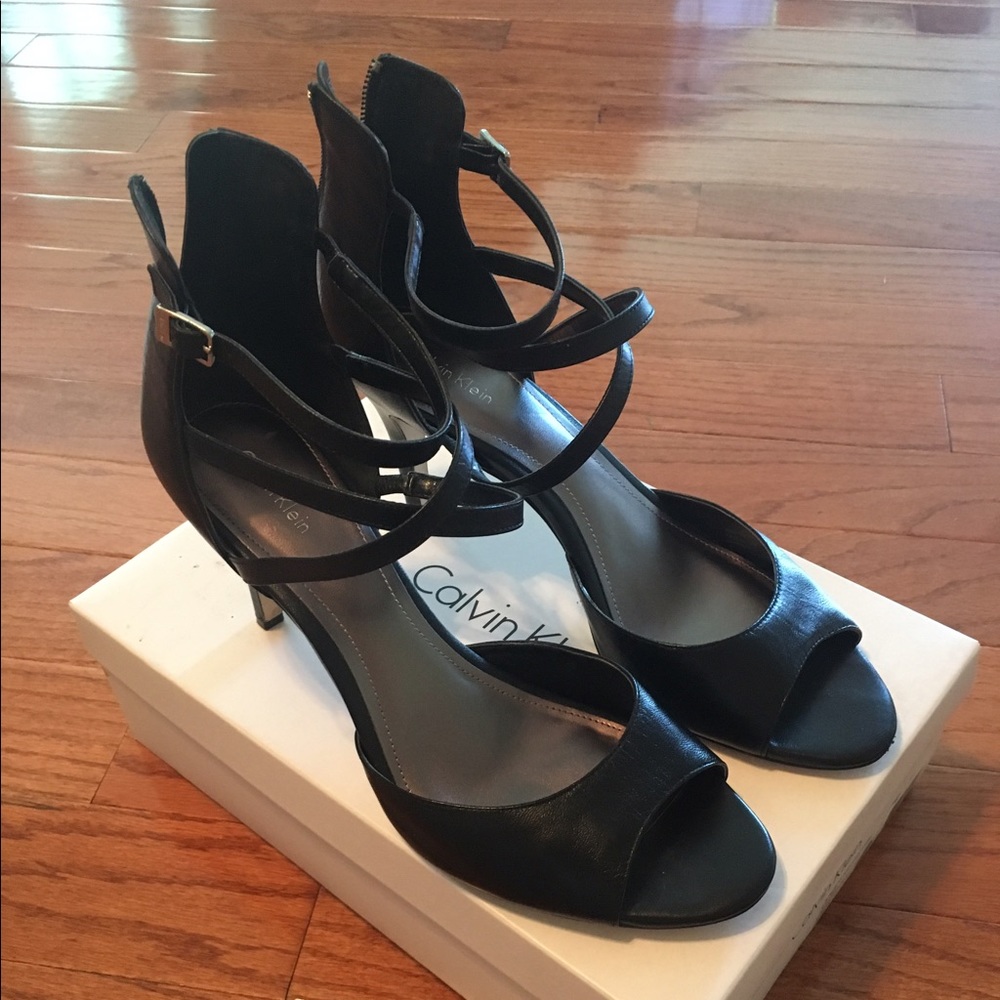 Black heels