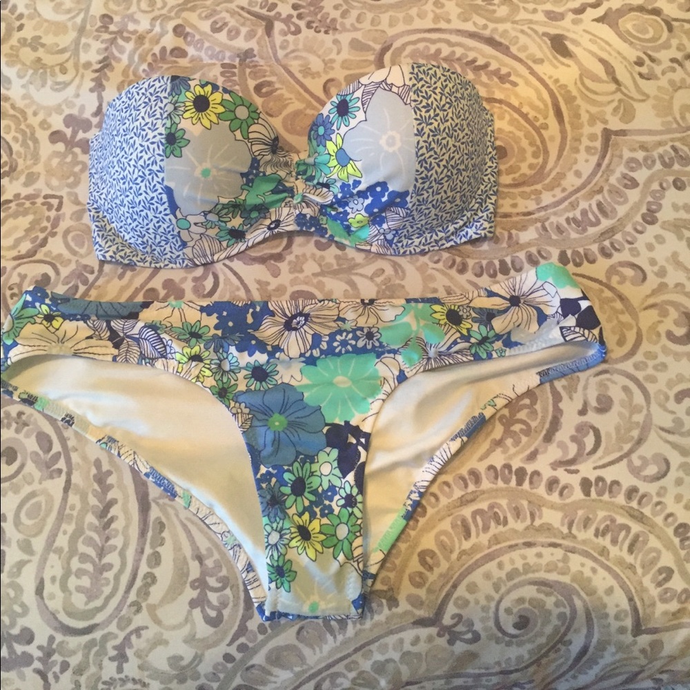 Victoria's Secret floral swim suit