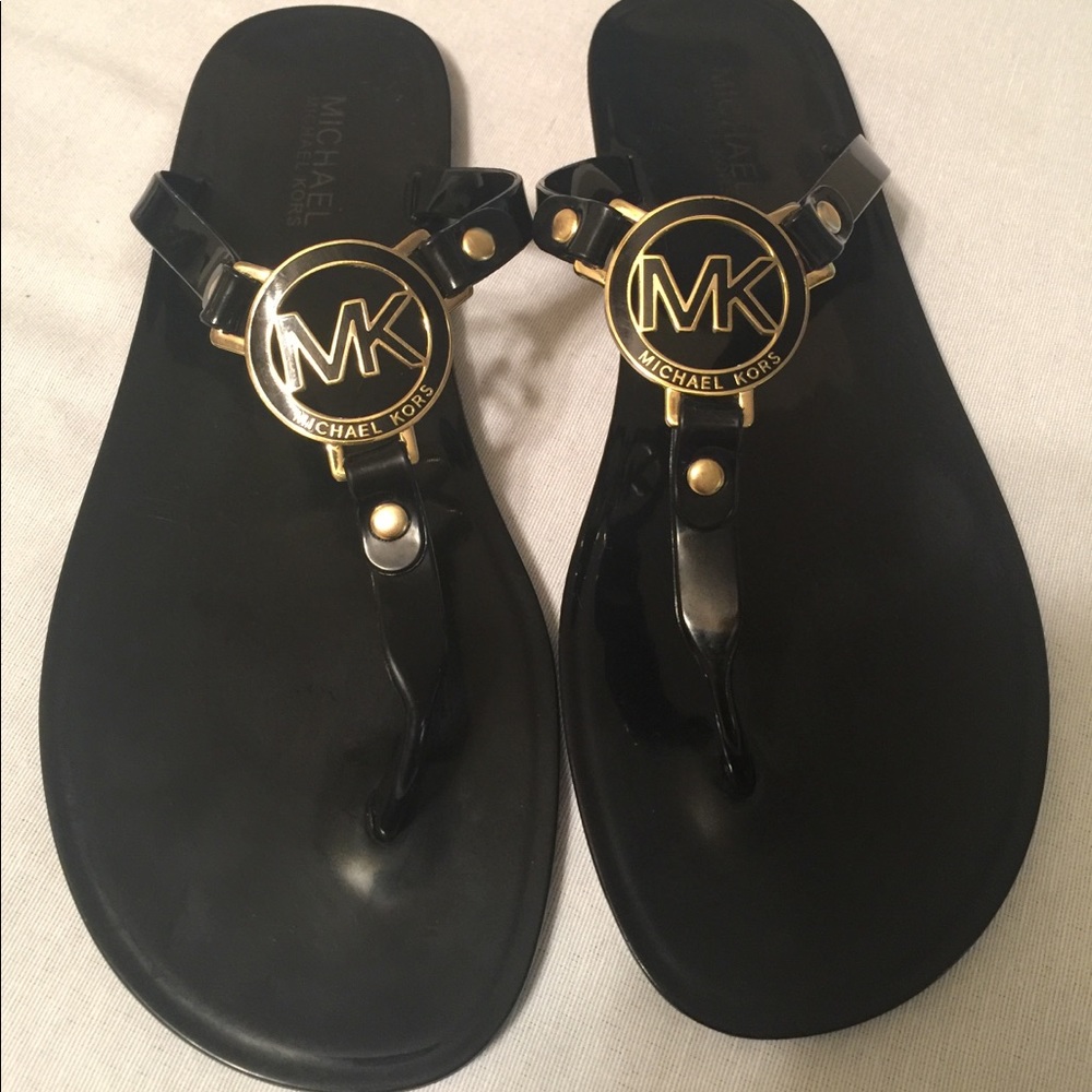 Michael Kors Jelly Thong Sandals