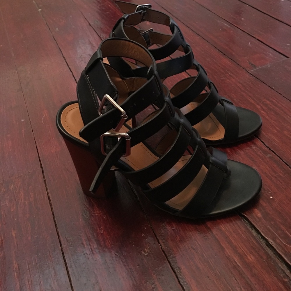 Heeled sandals