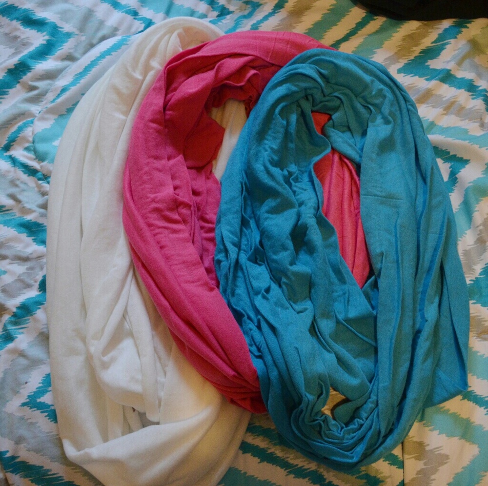 3 Infinity Scarves