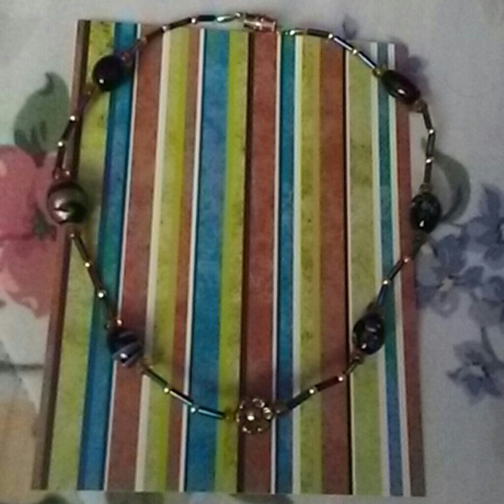 Sunflower chocker necklace