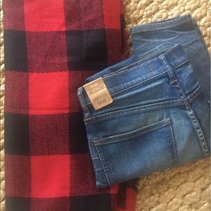 Buffalo Red and Black Plaid Scarf