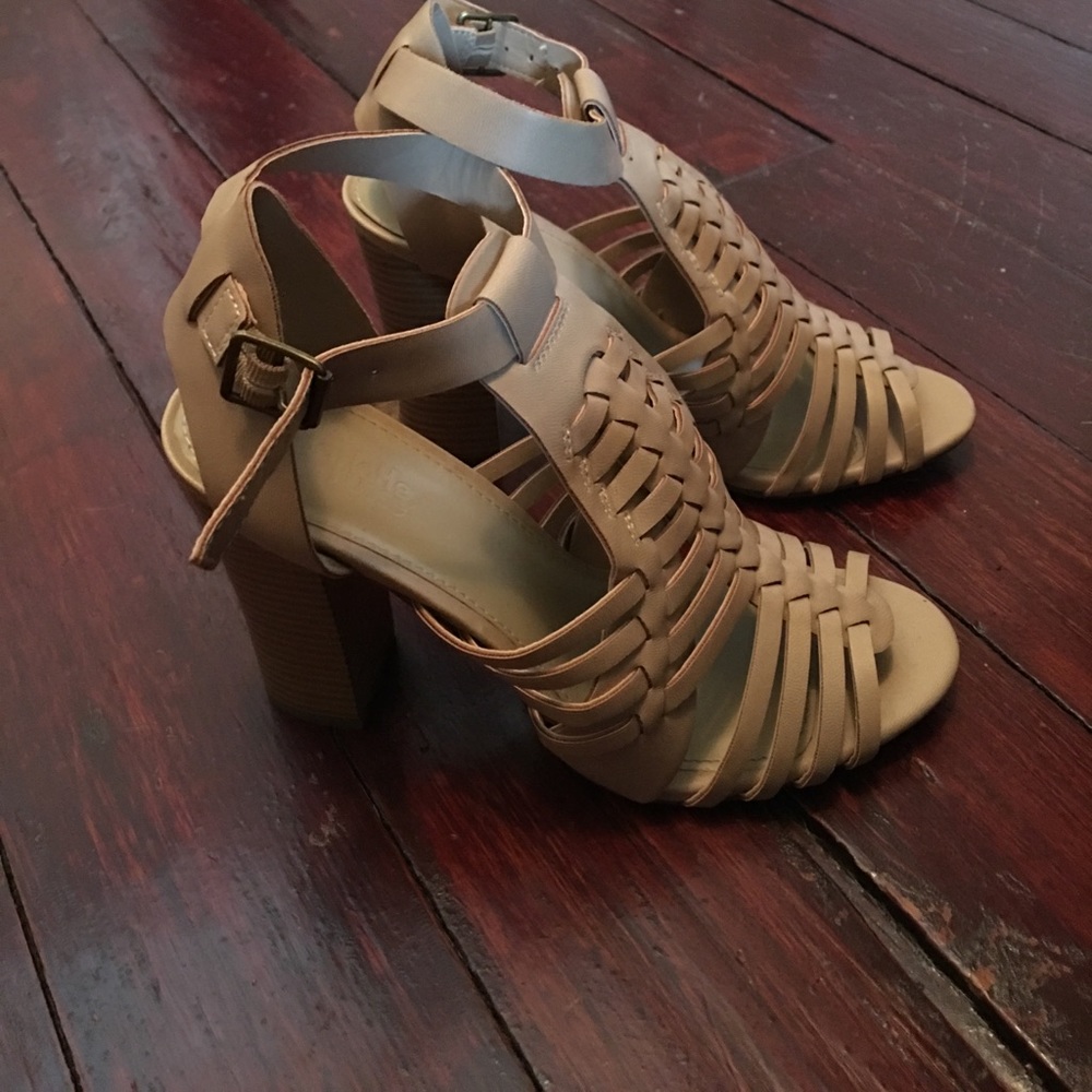 Heeled sandals