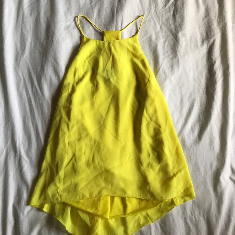 High neck halter top