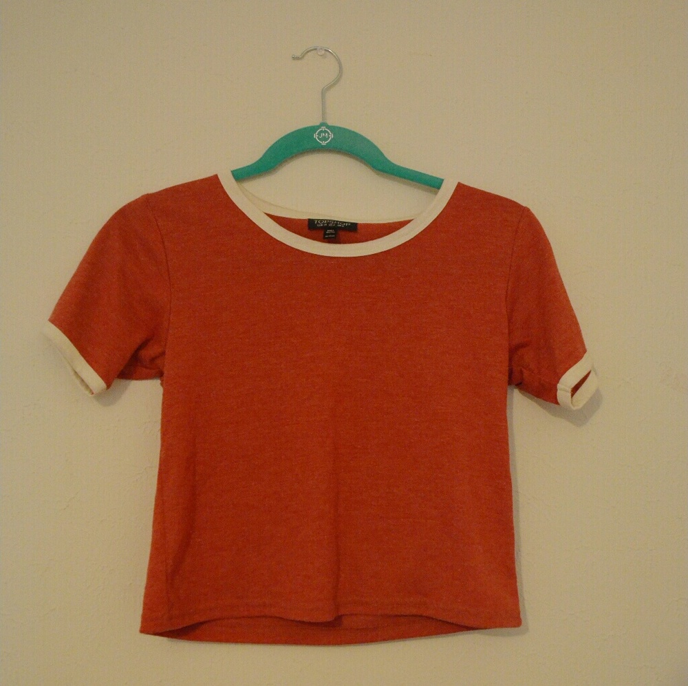 Red Crop Top
