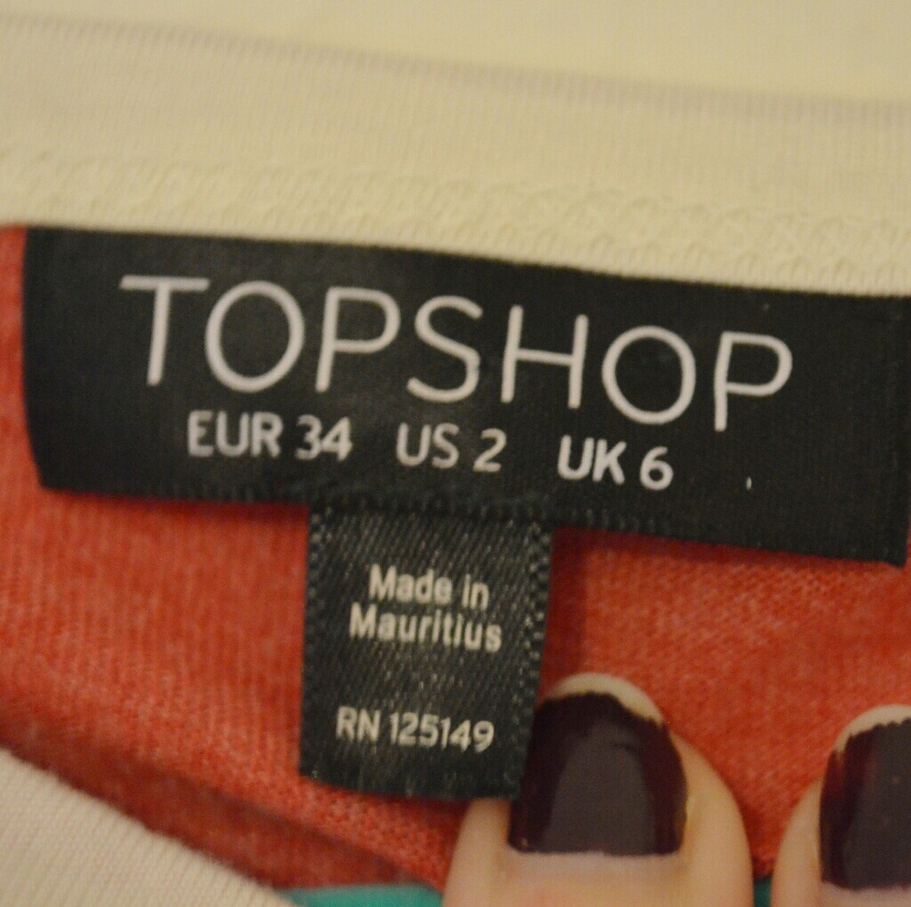 Red Crop Top - Picture 2 of 2