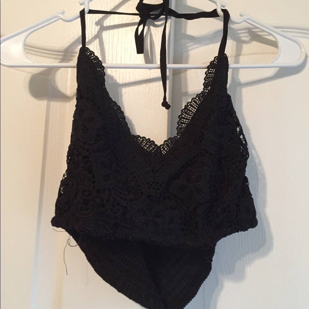 Halter crop top