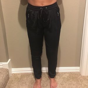 Black women's dressy joggers