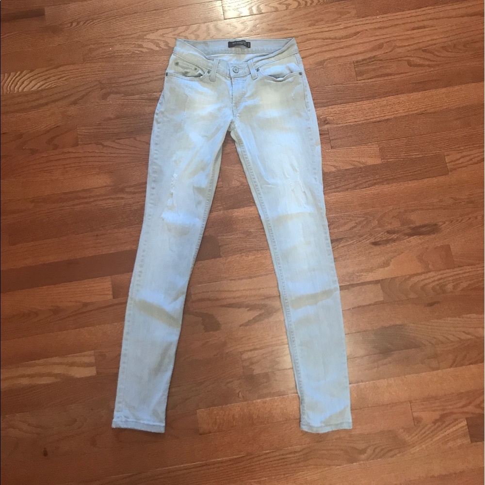 Levi's light grey skinny jeans size 3/26 women's
