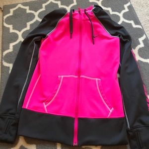 Pink & Gray Nike sweatshirt