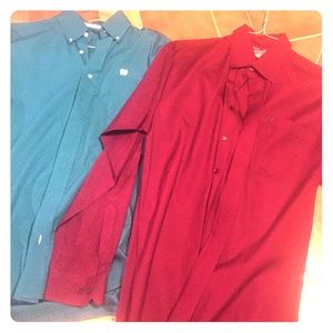 Cinch long sleeve button ups.