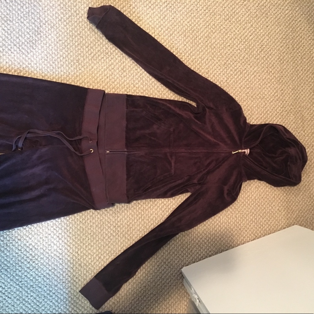 Juicy couture velour track suit