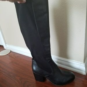 Nine west leather boots