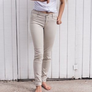 Khaki Skinny Fit Pants