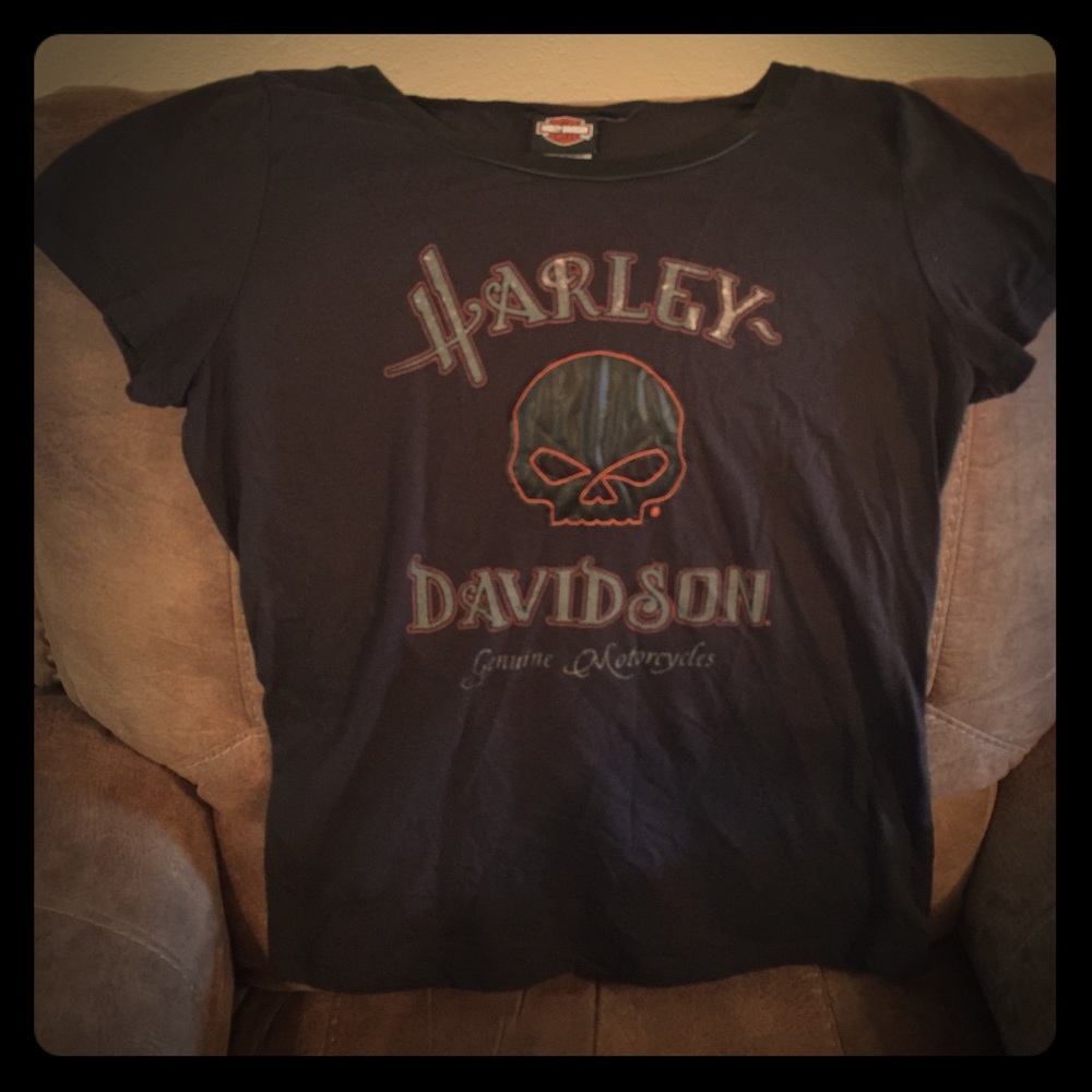 Harley dressy top! Worn once in Vegas!