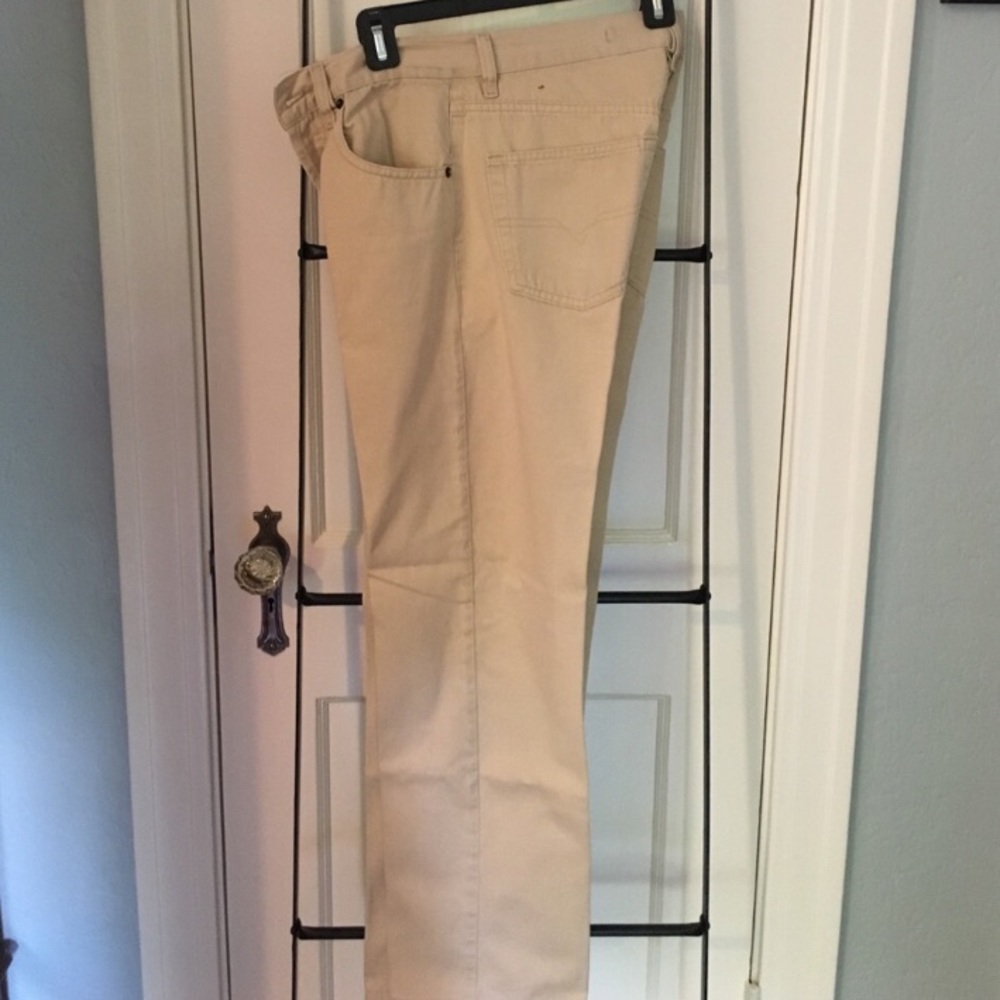 Diesel khaki denim pants 👖WORN ONCE