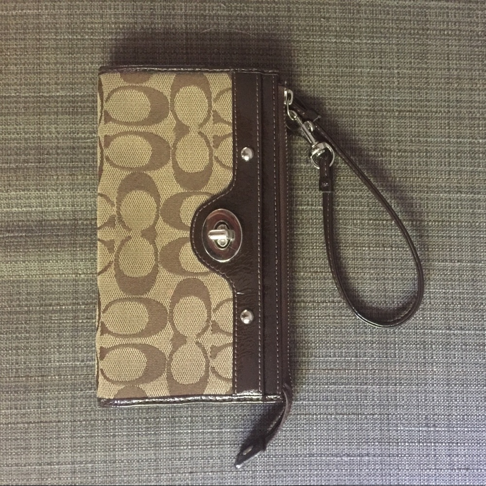 Coach Wallet with wristlet - Picture 1 of 3