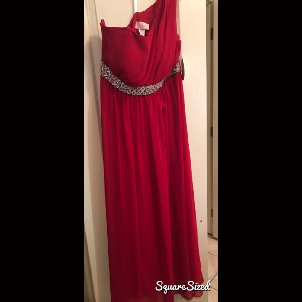 Long Red Dress