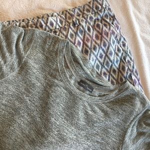 Ridiculously soft grey hi-lo t-shirt