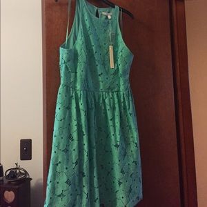 Teal dress!