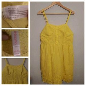 Xhilaration Yellow Sundress