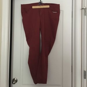 Mid rise rockstar skinny jeans