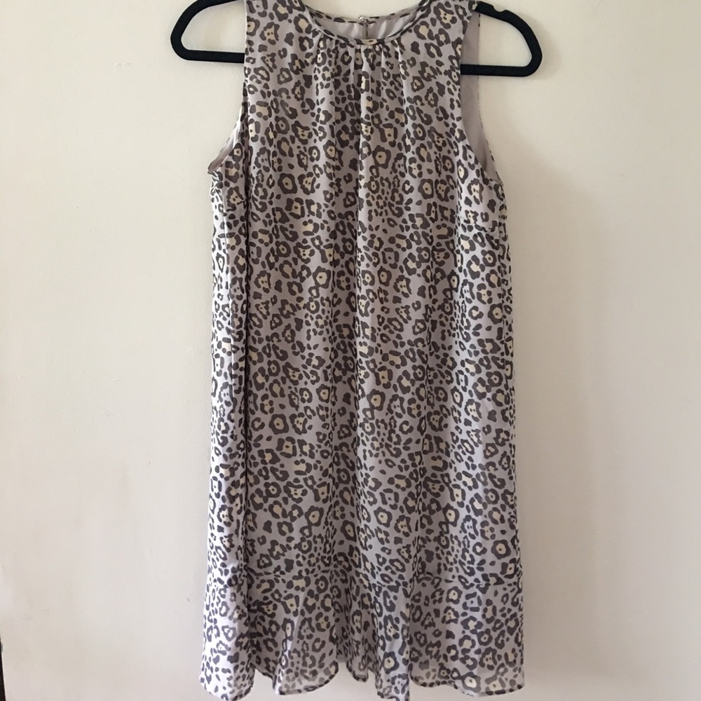 Loft Cheetah print dress