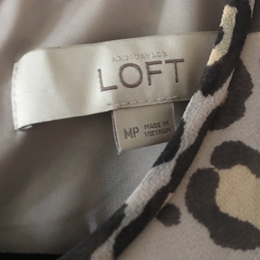 Loft Cheetah print dress - Picture 4 of 5