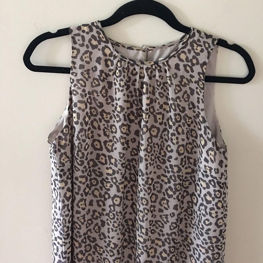 Loft Cheetah print dress - Picture 3 of 5