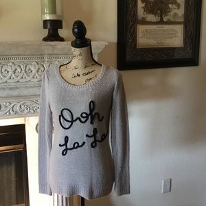 Lauren Conrad  Ooh La La Sweater Sz XS
