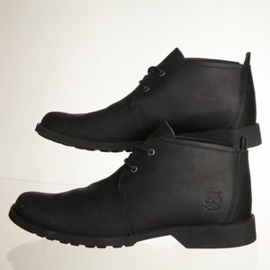 Men's timberland black boots