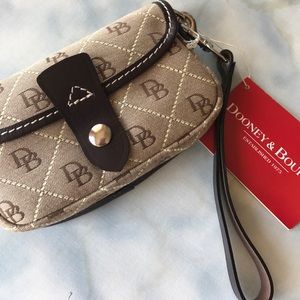 Dooney and Bourke Flap wristlet