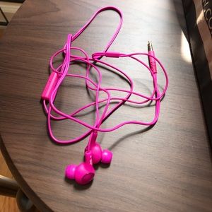 JVC Pink earbuds