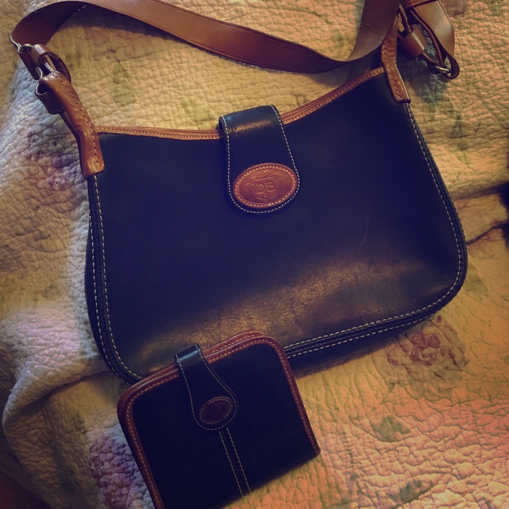 D&B classic saddle bag with matching wallet