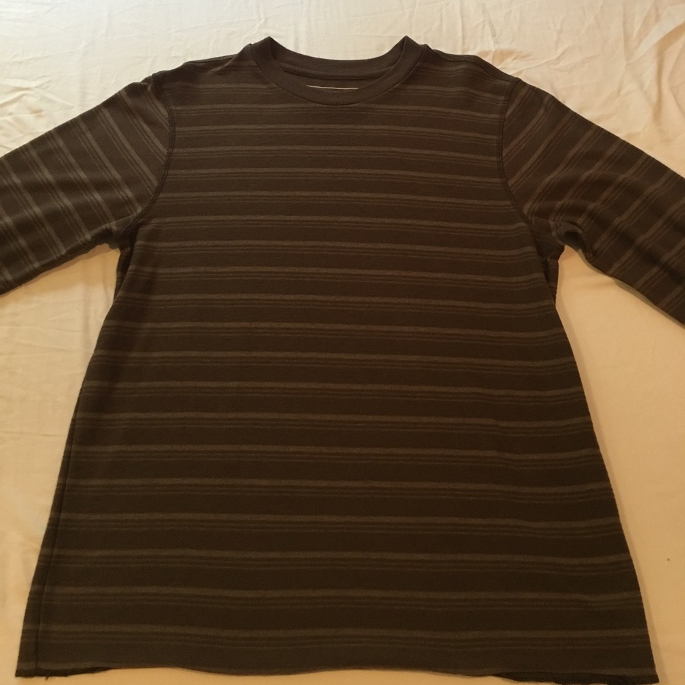 The North Face long sleeve shirt- brown color