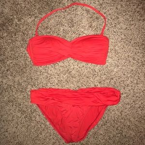 LA Blanca red swimsuit